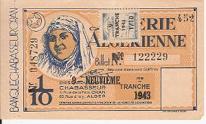 BILLETS DE BANQUE D ALGERIE